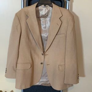 Irvine Park 100% Camel Hair Suit Coat